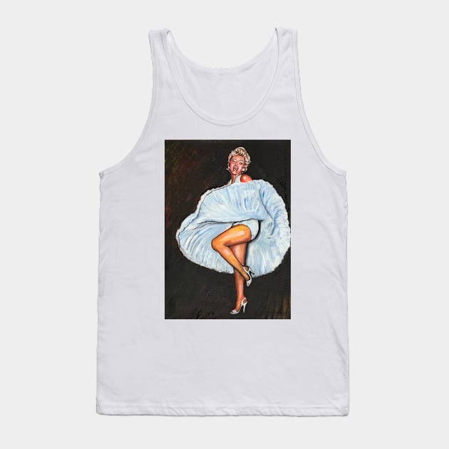 Marilyn Tank Top by Svetlana Pelin